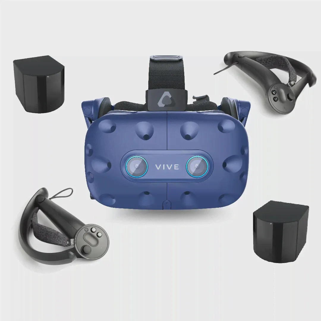 HTC VIVE Pro Eye + valve Knuckles Kit Steam 2.0-0