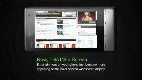 HTC Touch Diamond 2 T5353 Unlocked Smartphone Commercial Advertisment Ad