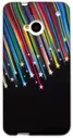 Чехол силиконовый для HTC One M7 Crazy Stars