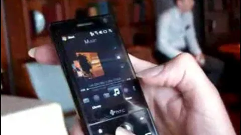 HTC Touch Diamond в работе
