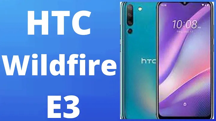 Красивый крутой телефон HTC Wildfire E3
