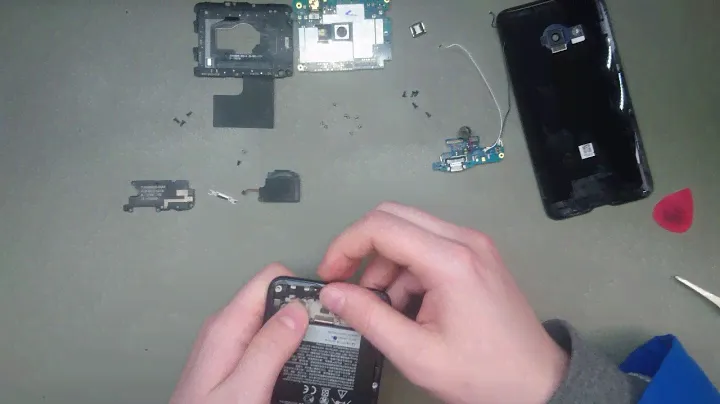 HTC U Play  2pzm300 u-2h Disassembly/replaced display modul LCD