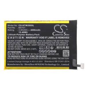 Аккумулятор CameronSino для HTC Wildfire E2 (BST01) 4000mah-4