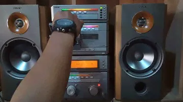 Sony MHC NX1 (*demo CD dan kaset pita)