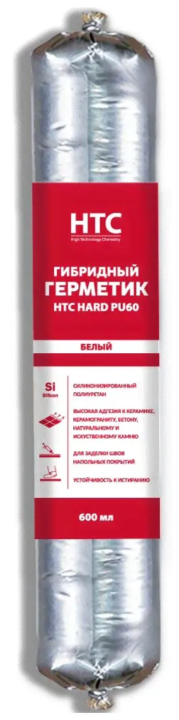 Герметик полиуретановый HTC Hard PU60 600мл белый-0