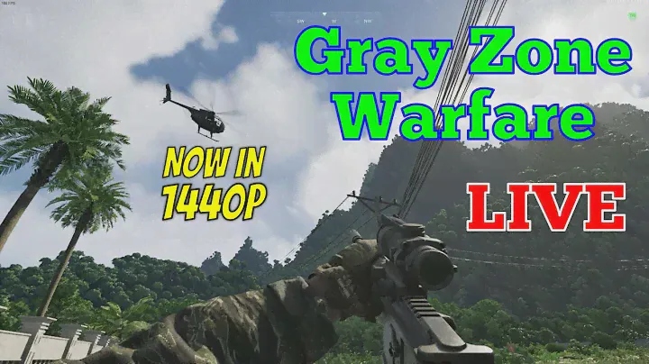 LIVE - Gray Zone Warfare - Extraction Shooter Pre Alpha!! Let's Get It Done!!