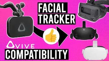 New HTC Facial Tracker - Oculus META Quest Reverb G2 & Valve Index Compatible